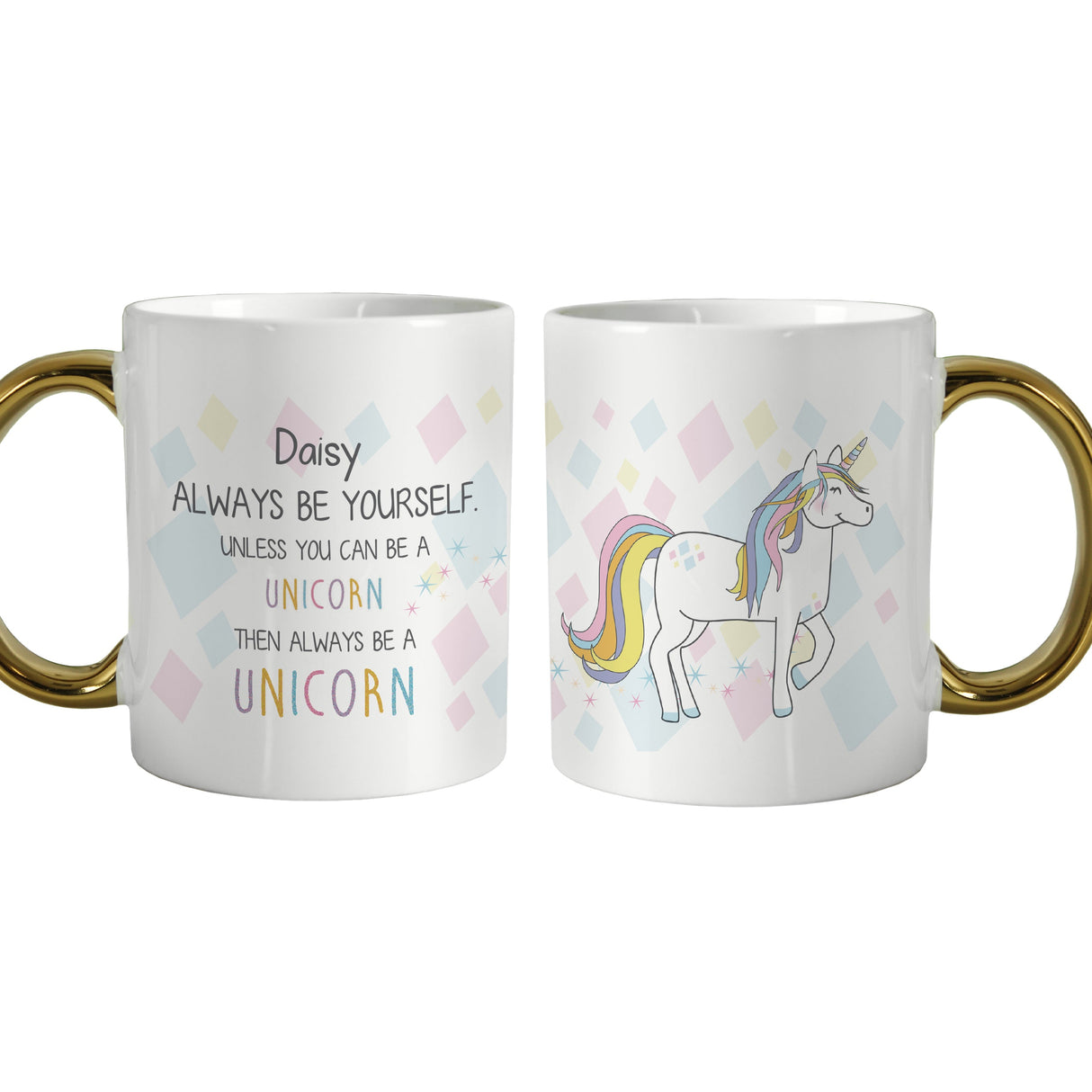 Personalised Always Be A Unicorn Mug: 2 - Mugs By Gift Moments