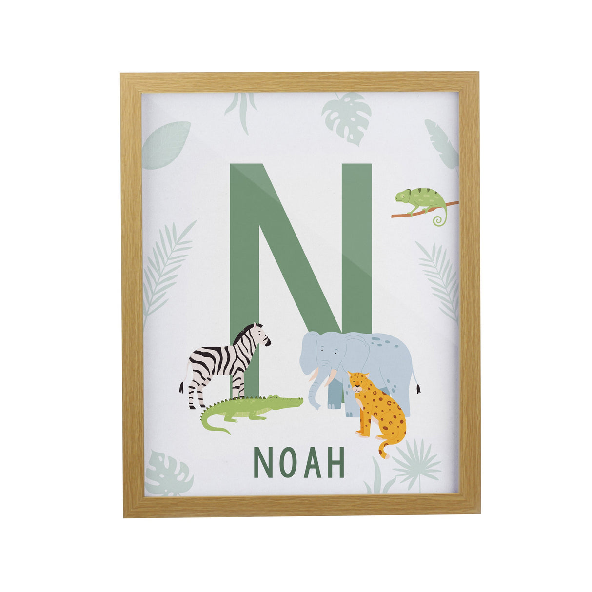 Personalised Animal Initial Framed Prints - Shop Framed Prints At Gift Moments - 7