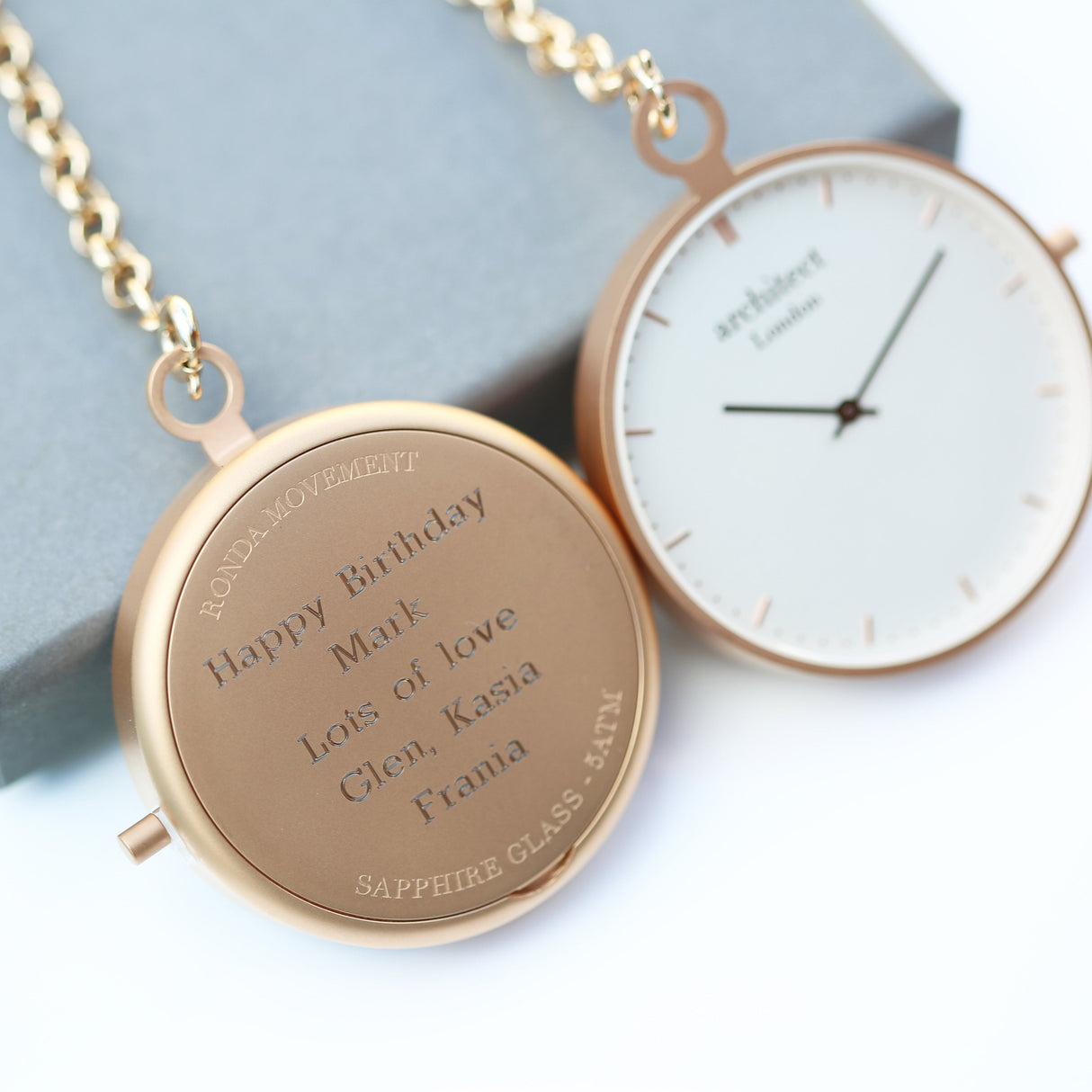 Personalised Architect Modern Pocket Watches: 4 - Watches By Architect Watches