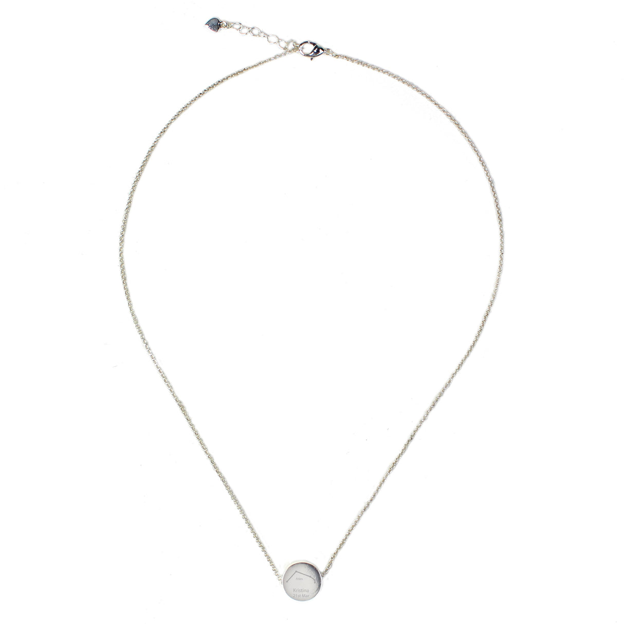 Personalised Aries Zodiac Star Sign Necklace (Mar 21st - Apr 19th): 6 - Necklaces By Gift Moments