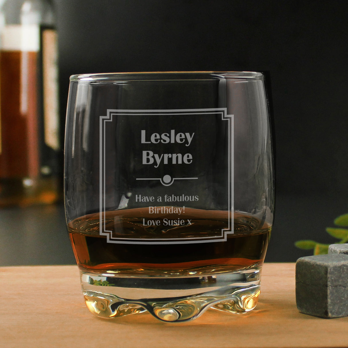 Personalised Art Deco Tumbler: 2 - Tumblers By Gift Moments