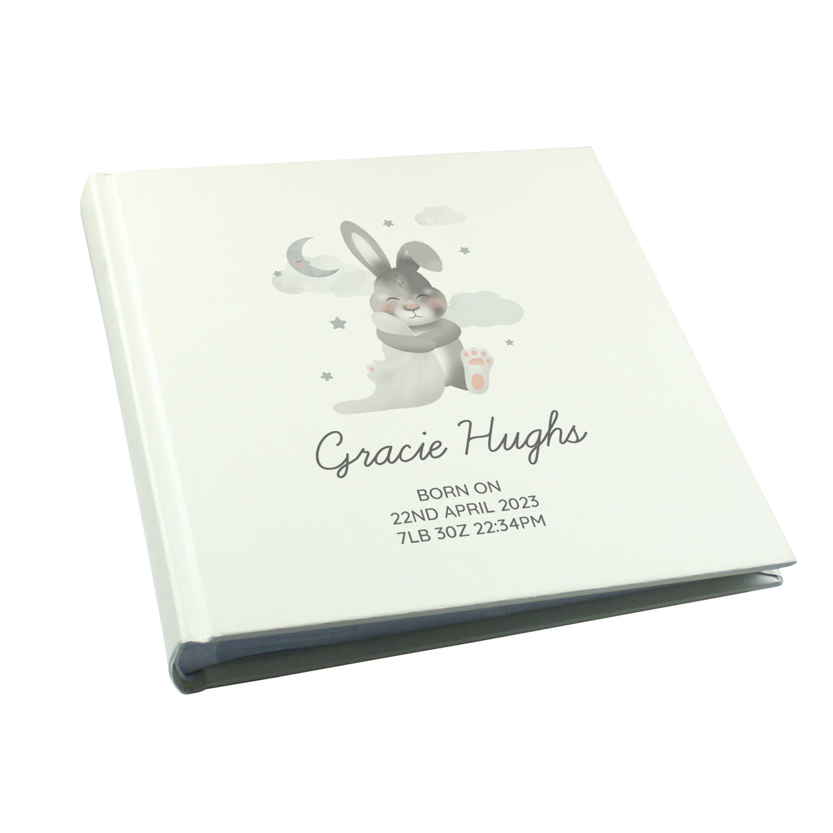 Personalised Baby Bunny Square Photo Album - Shop Photo Albums At Gift Moments - 7