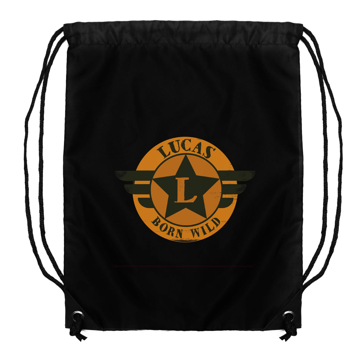 Personalised Badge Black Kit Bag - Shop Kids Bags At Gift Moments - 5