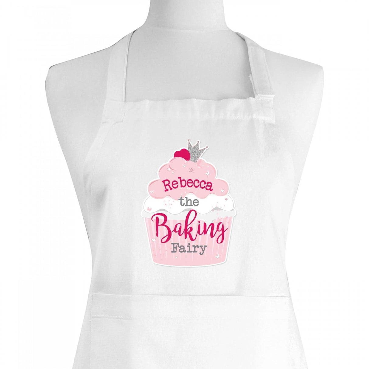 Personalised Baking Fairy Childrens Apron: 3 - Aprons By Gift Moments