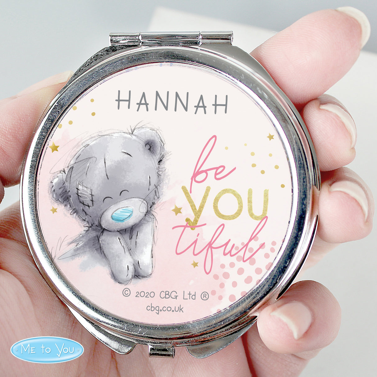 Personalised Me To You Be-You-Tiful Compact Mirror: 2 - Compact Mirrors