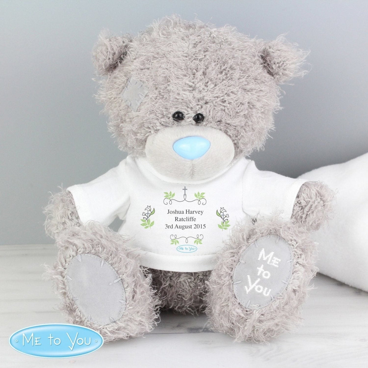 Personalised Me To You Bear Religious Cross: 2 - Teddy Bears & Soft Toys