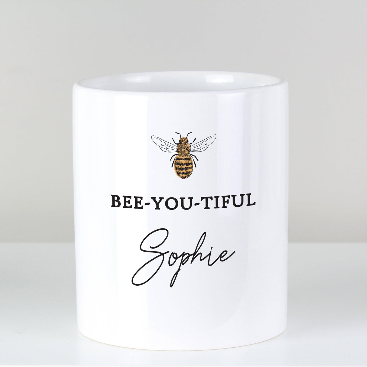 Personalised Bee-u-tiful Ceramic Storage Pot: 4 - Storage By Gift Moments