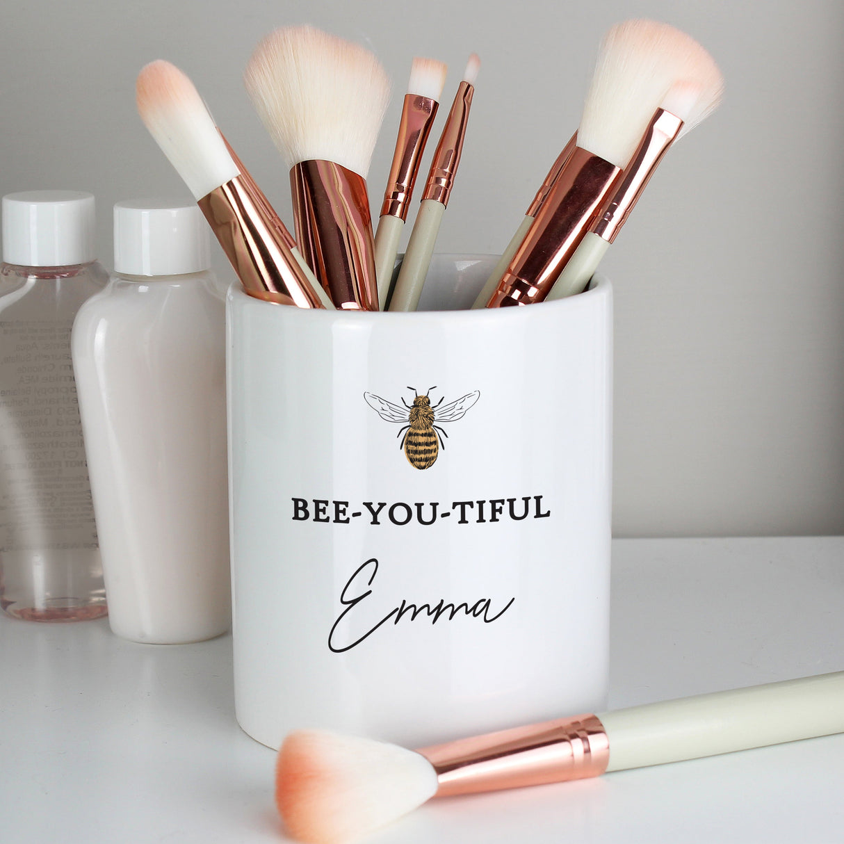 Personalised Bee-u-tiful Ceramic Storage Pot: 1 - Storage By Gift Moments