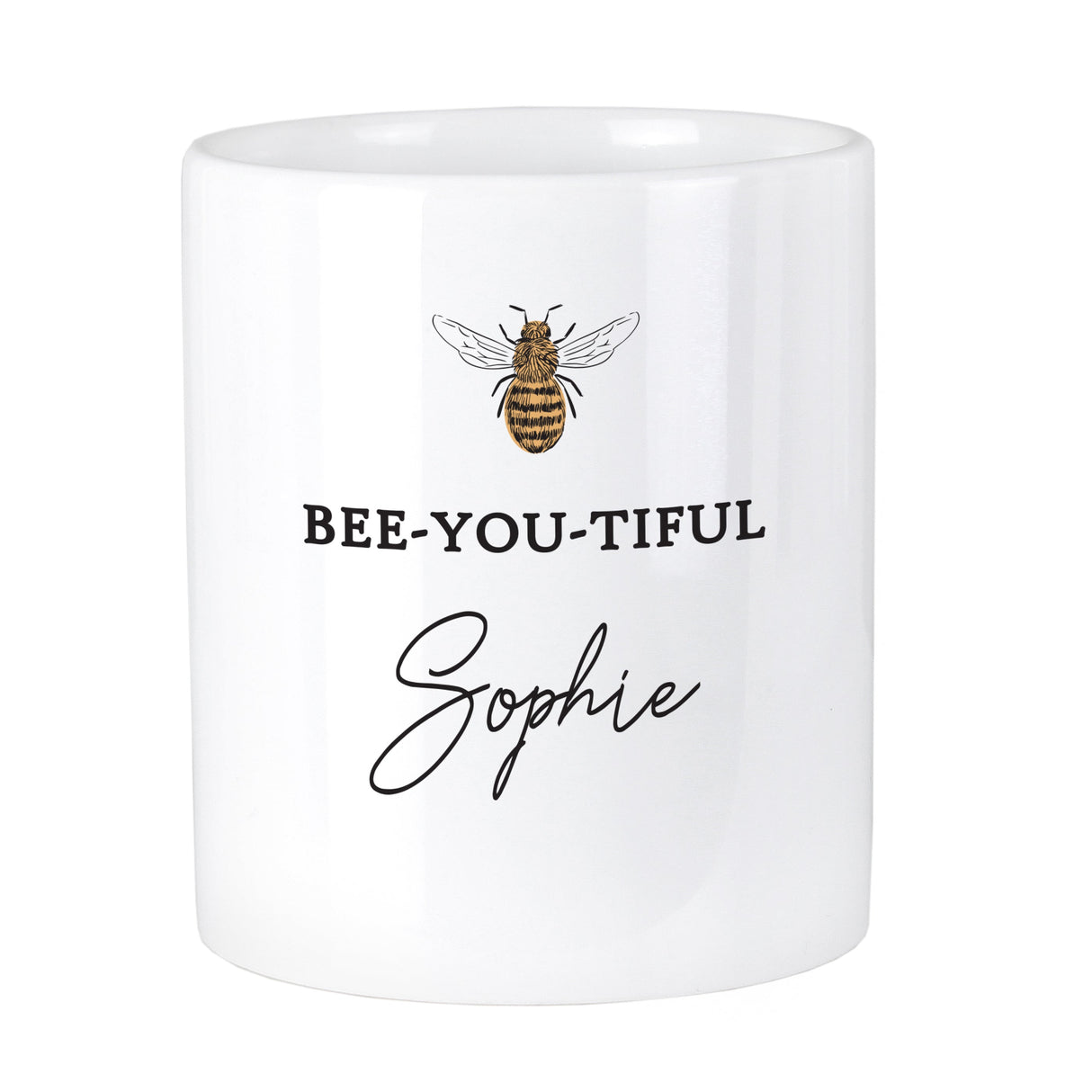 Personalised Bee-u-tiful Ceramic Storage Pot: 2 - Storage By Gift Moments