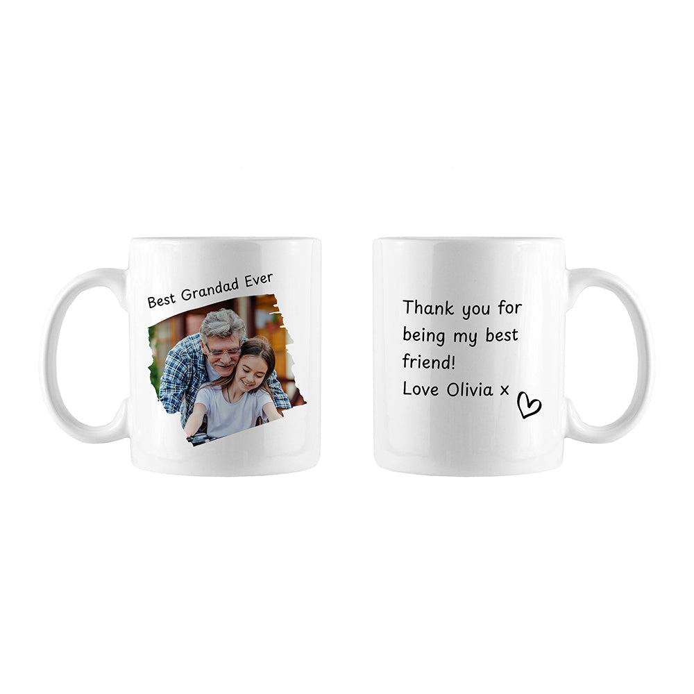 Personalised Best Grandad Photo Polymer Mug - Shop Mugs At Gift Moments - 2
