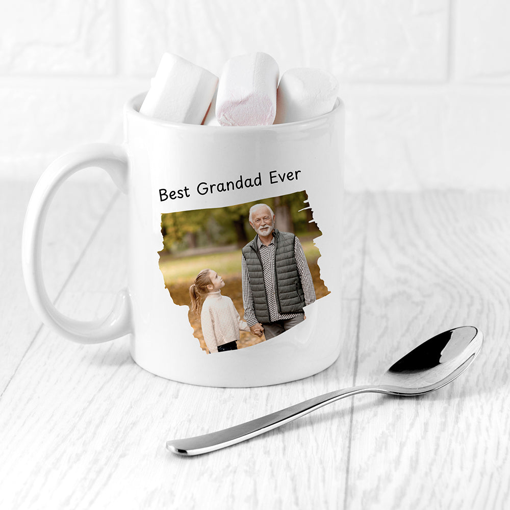 Personalised Best Grandad Photo Polymer Mug - Shop Mugs At Gift Moments - 1