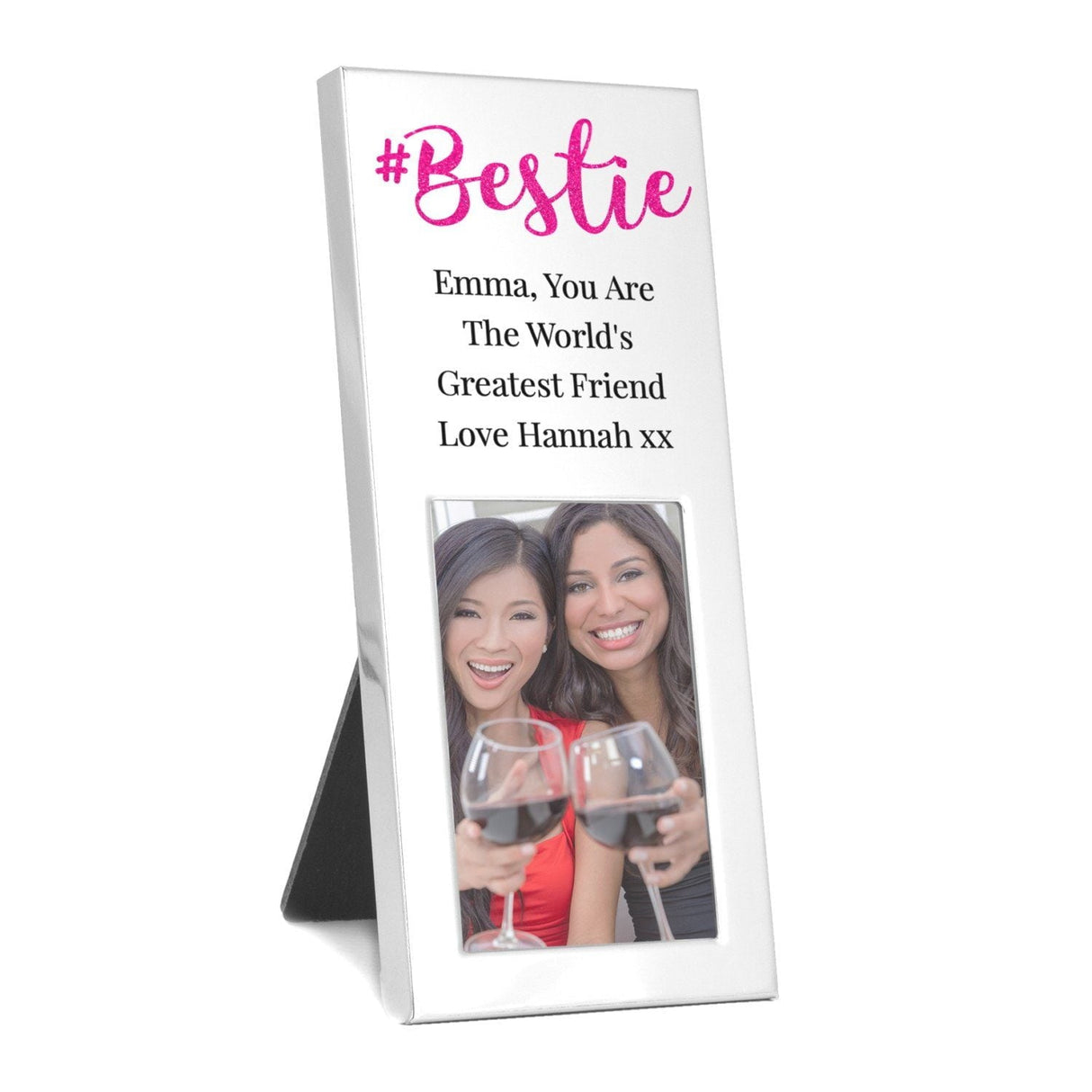 Personalised #Bestie 2x3 Photo Frame: 3 - Photo Frames By Gift Moments
