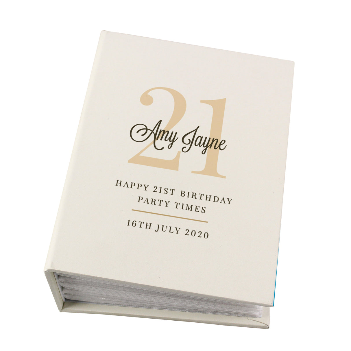 Personalised Big Birthday 6x4 Photo Album with Sleeves: 7 - Photo Albums By Gift Moments