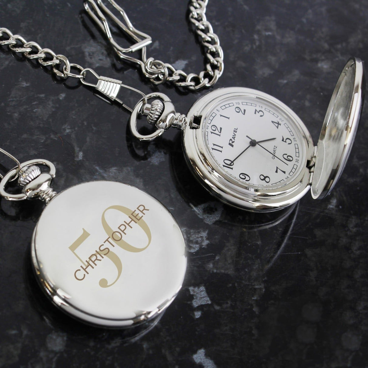 Personalised Birthday Big Age Pocket Fob Watch - Shop Watches At Gift Moments - 1