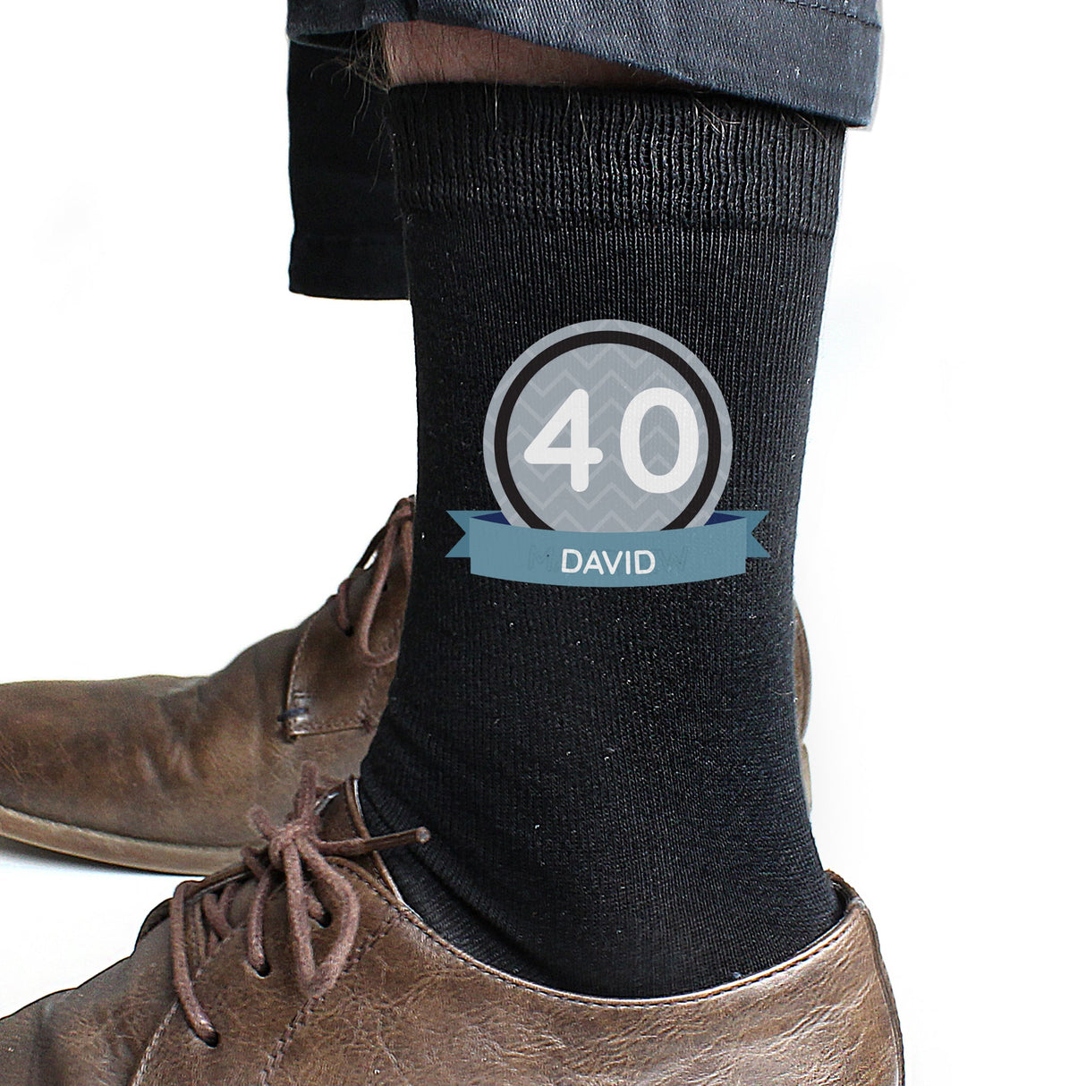 Personalised Birthday Men’s Socks: 3 - Clothing By Gift Moments