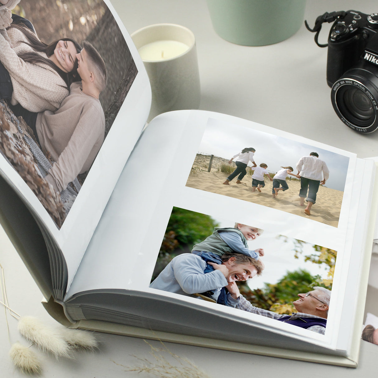 Personalised Birthday Square Photo Album - Shop Photo Albums At Gift Moments - 3