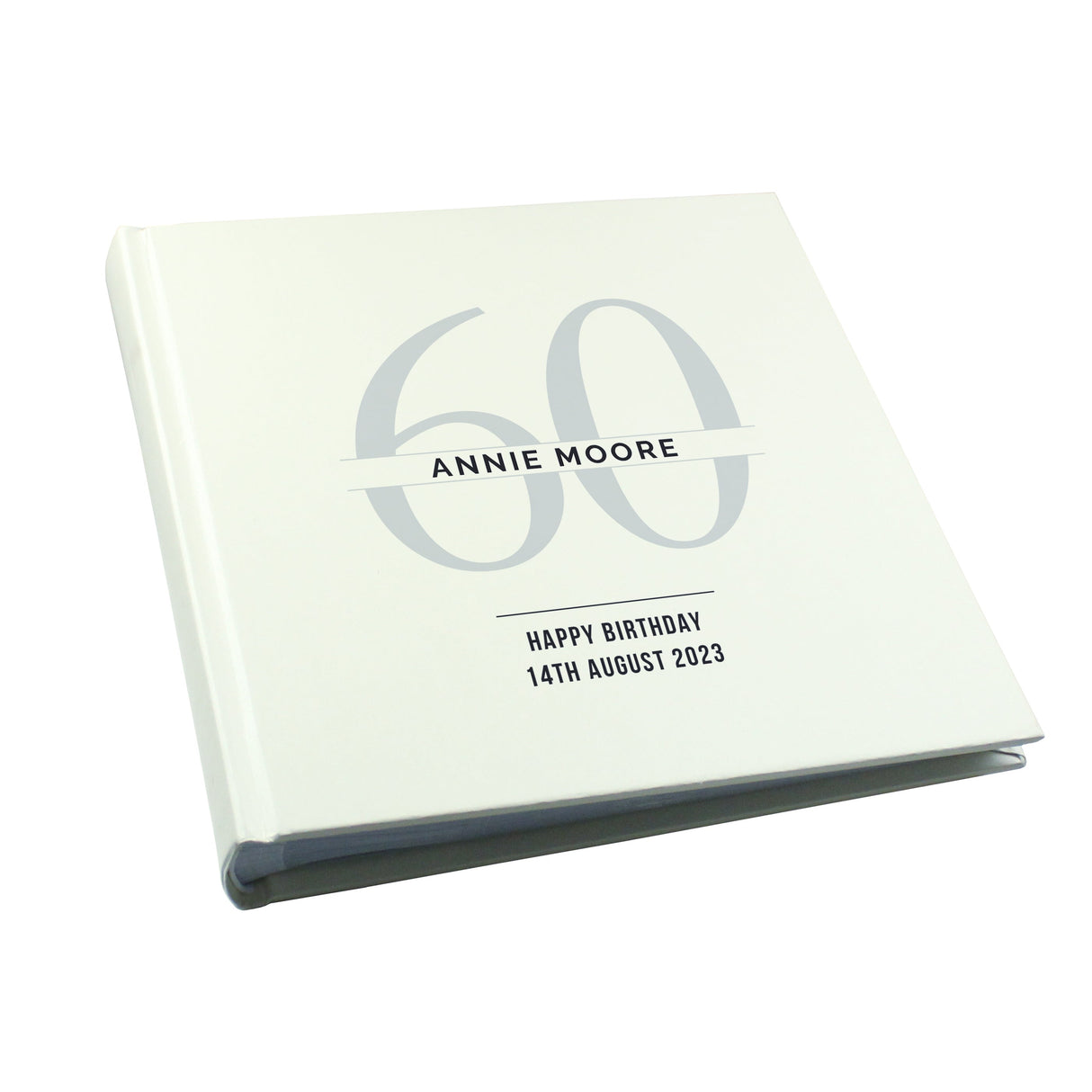 Personalised Birthday Square Photo Album - Shop Photo Albums At Gift Moments - 6