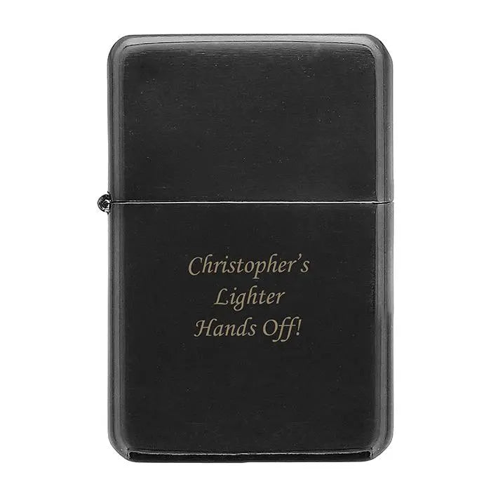 Personalised Black Lighter - Shop Smoking Accessories At Gift Moments - 5