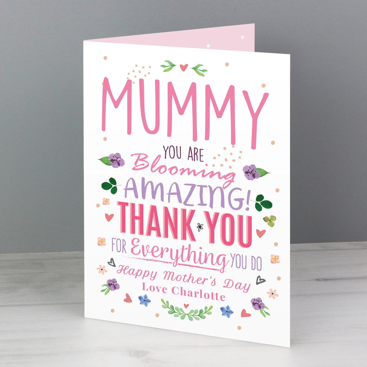 Personalised You Are Blooming Amazing Card: 2 - Greeting Cards By Gift Moments