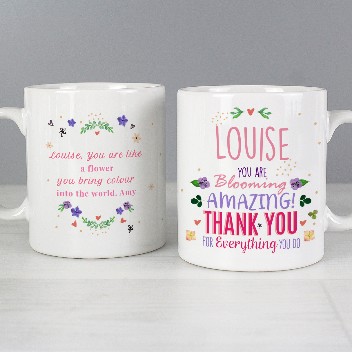 Personalised You Are Blooming Amazing Mug: 6 - Mugs By Gift Moments