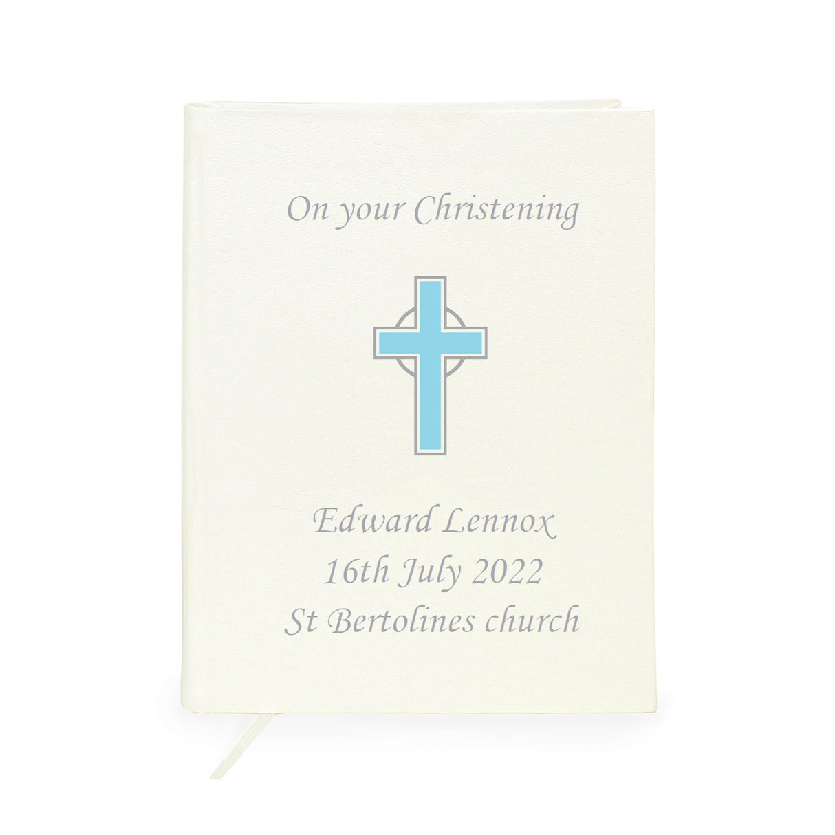 Personalised Blue Cross Holy Bible - Eco-friendly: 4 - Books By Gift Moments