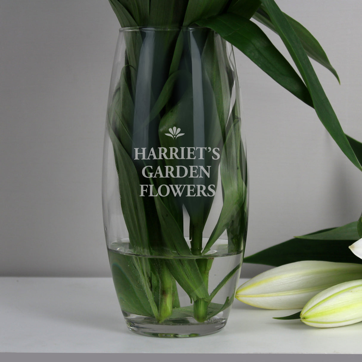 Personalised Bold Font Bullet Vase - Shop Vases At Gift Moments - 1