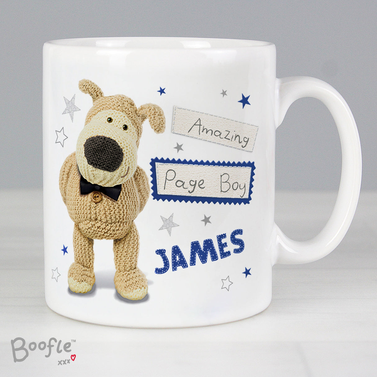 Personalised Boofle Male Wedding Mug: 1 - Mugs By Boofle