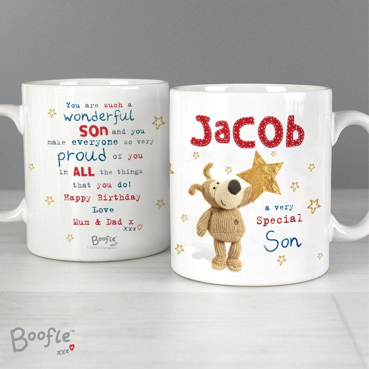 Personalised Boofle Very Special Star Mug: 1 - Mugs By Boofle