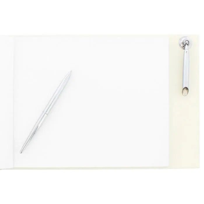 Personalised Boofle Wedding Hardback Guest Book & Pen: 4 - Guest Books By Boofle