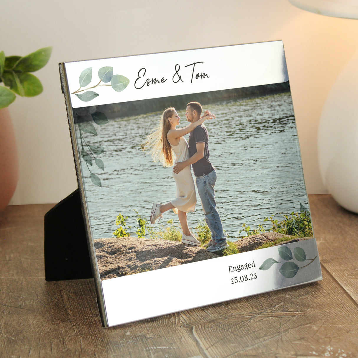 Personalised Botanical 6x4 Photo Frame: 1 - Photo Frames By Gift Moments