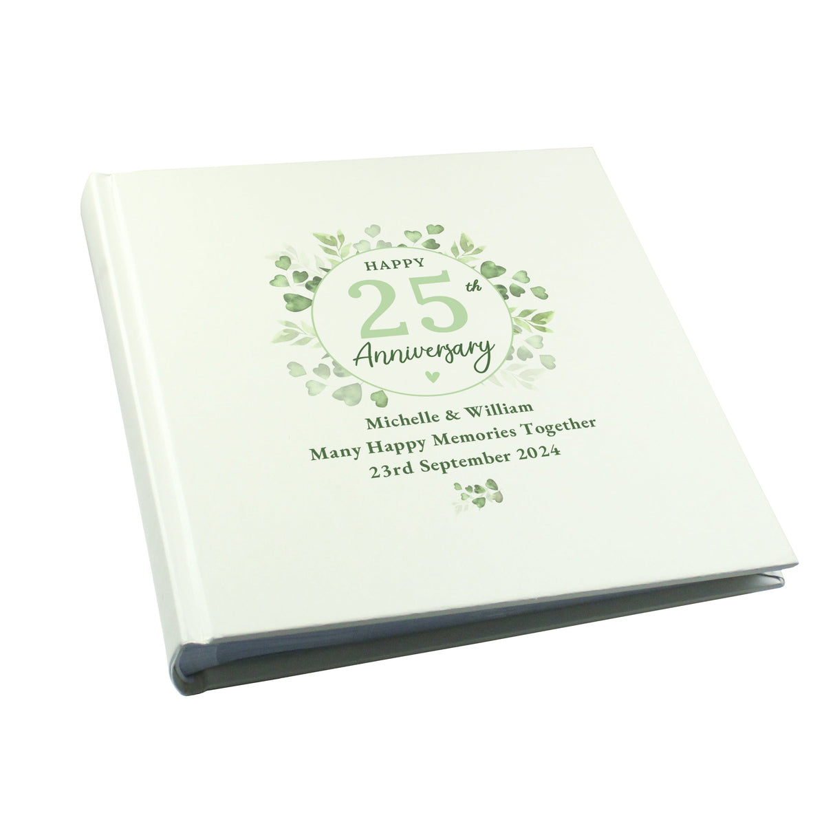Personalised Botanical Anniversary Photo Album - Shop Photo Albums At Gift Moments - 5