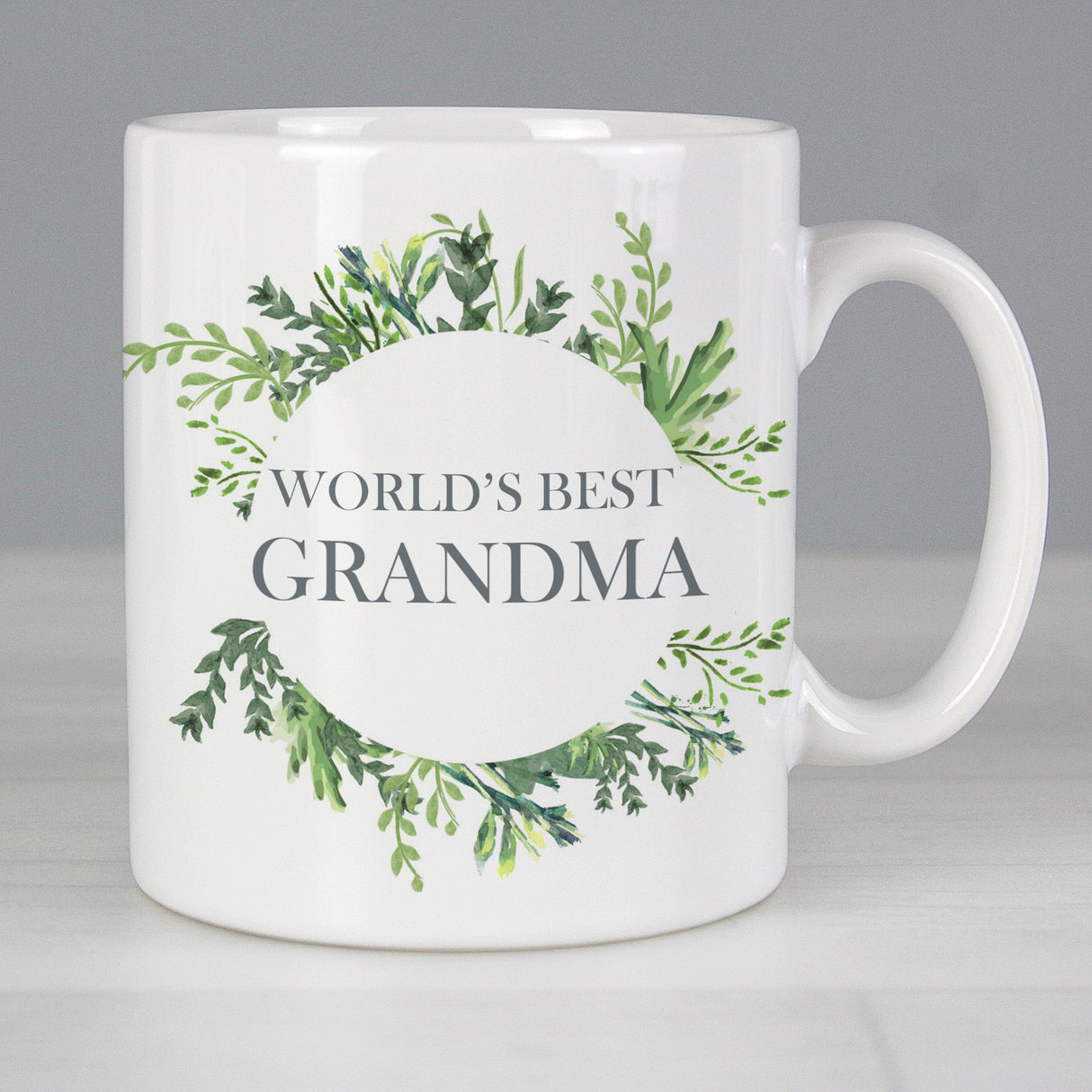 Personalised Botanical Mug: 6 - Mugs By Gift Moments