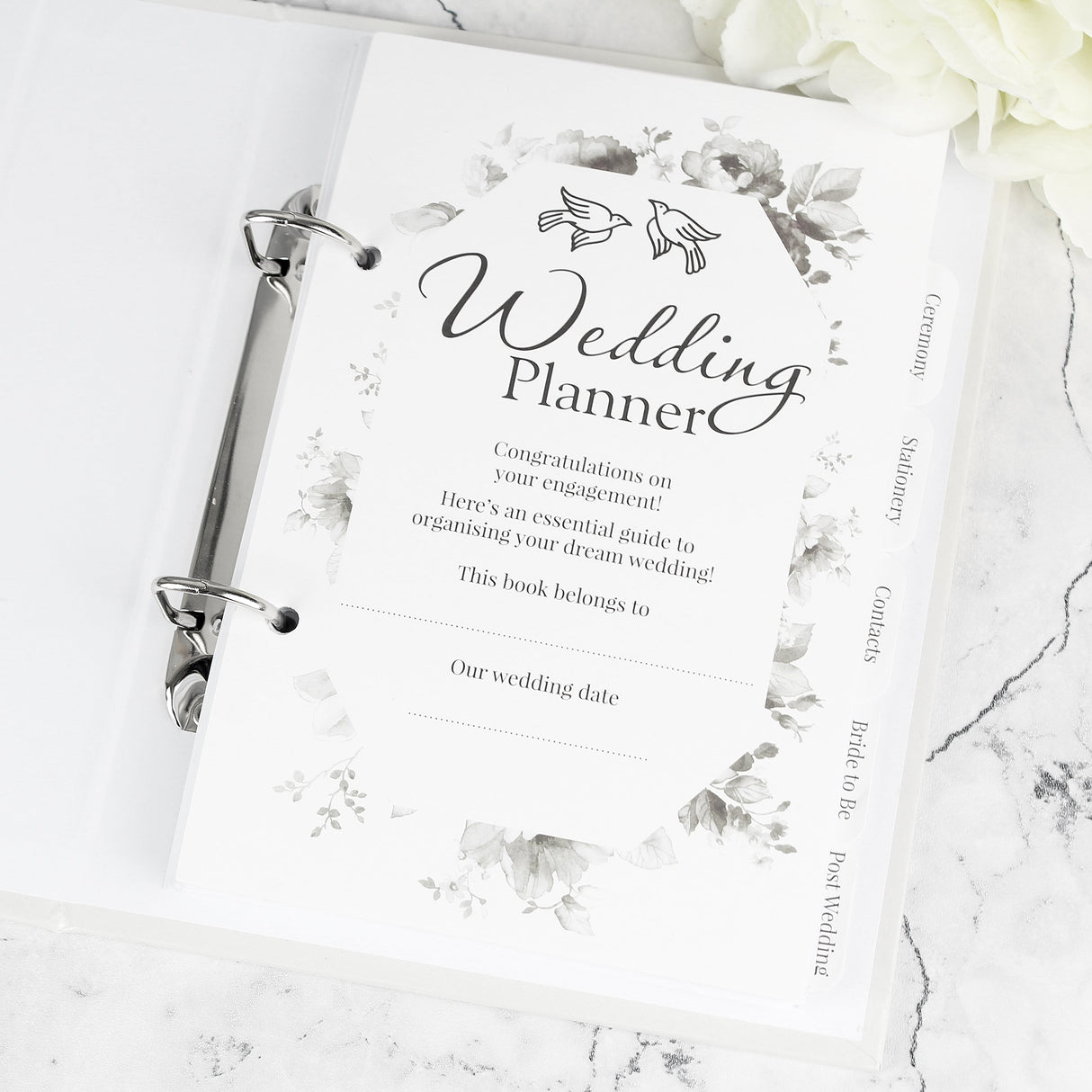 Personalised Botanical Wedding Planner: 6 - Calendars & Planners By Gift Moments