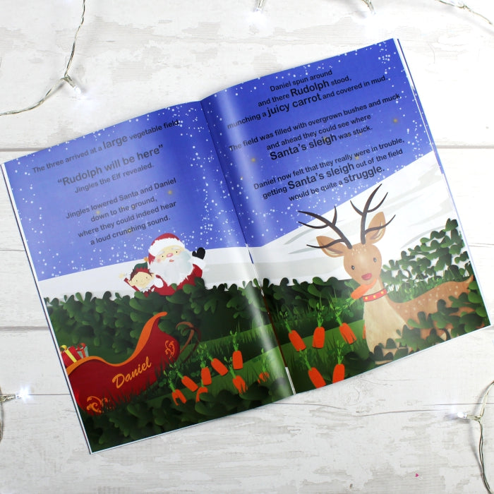 Personalised Boys ’It’s Christmas’ Story Book - Shop Books At Gift Moments - 5