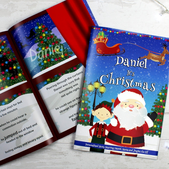 Personalised Boys ’It’s Christmas’ Story Book - Shop Books At Gift Moments - 6