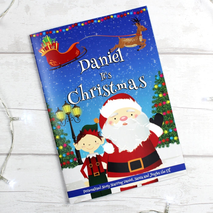 Personalised Boys ’It’s Christmas’ Story Book - Shop Books At Gift Moments - 4