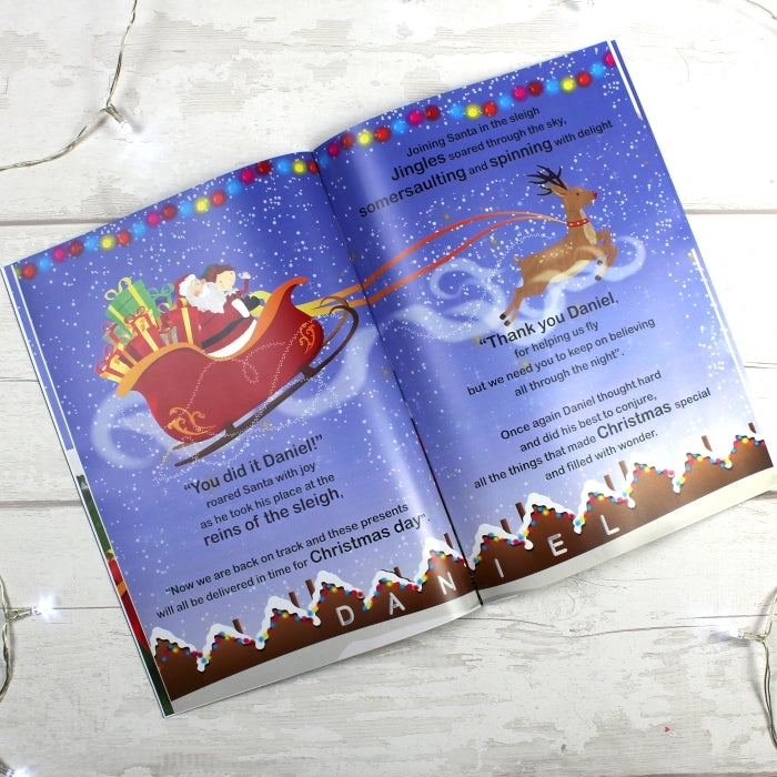 Personalised Boys ’It’s Christmas’ Story Book - Shop Books At Gift Moments - 3