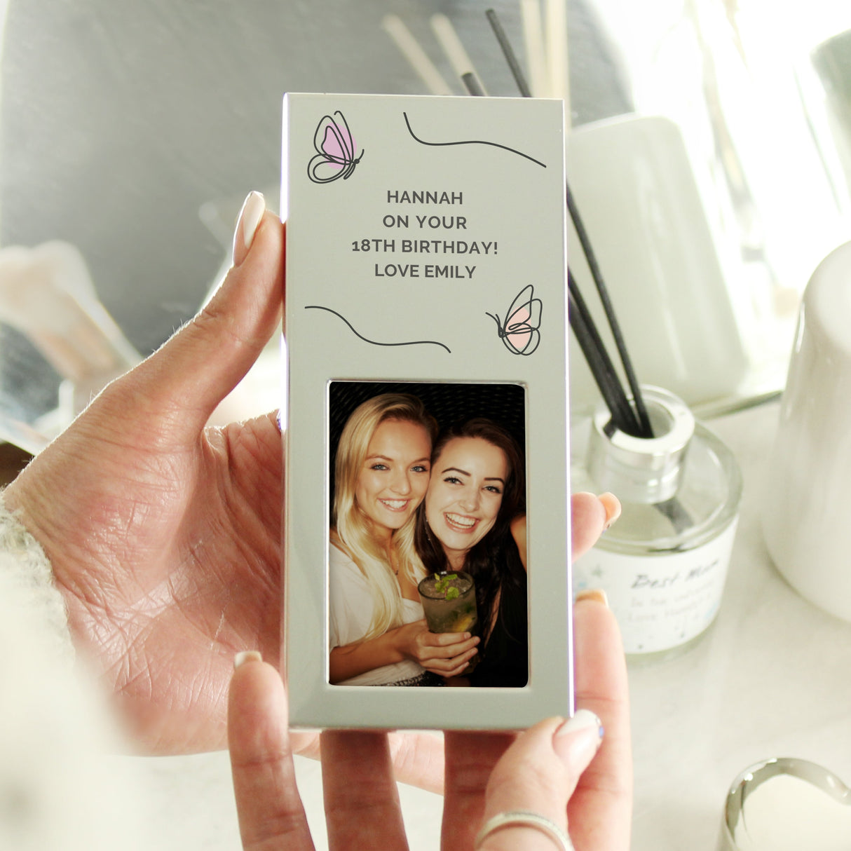 Personalised Butterfly 2x3 Photo Frame: 4 - Photo Frames By Gift Moments