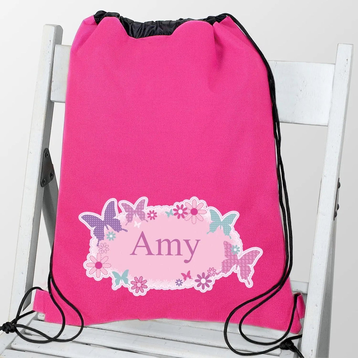 Personalised Butterfly Swim & Kit Bag: 1 - Kids Bags By Gift Moments
