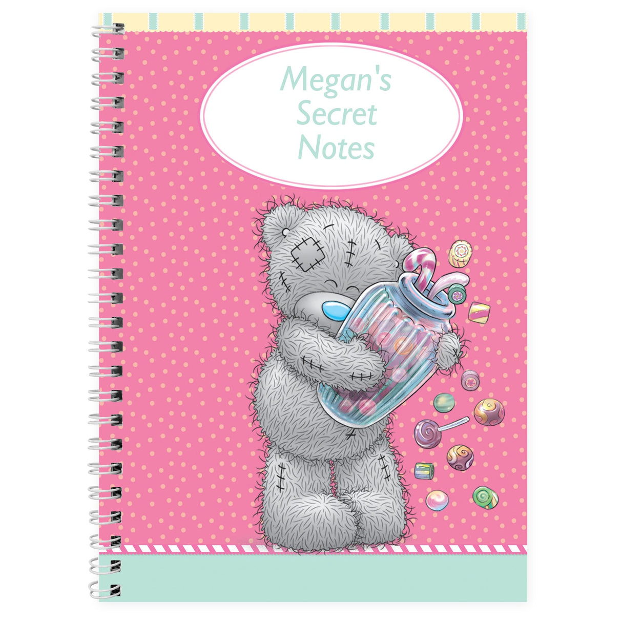 Personalised Me to You Candy Girl A5 Notebook - Shop Notebooks At Gift Moments - 2