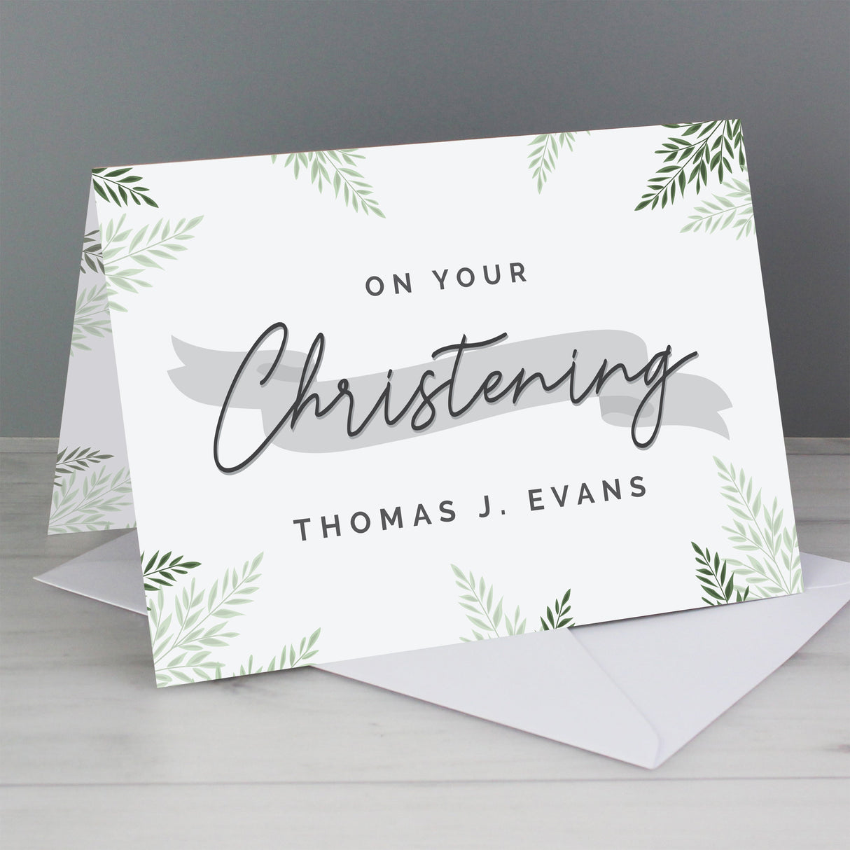 Personalised Christening Card - Shop Greeting Cards At Gift Moments - 1