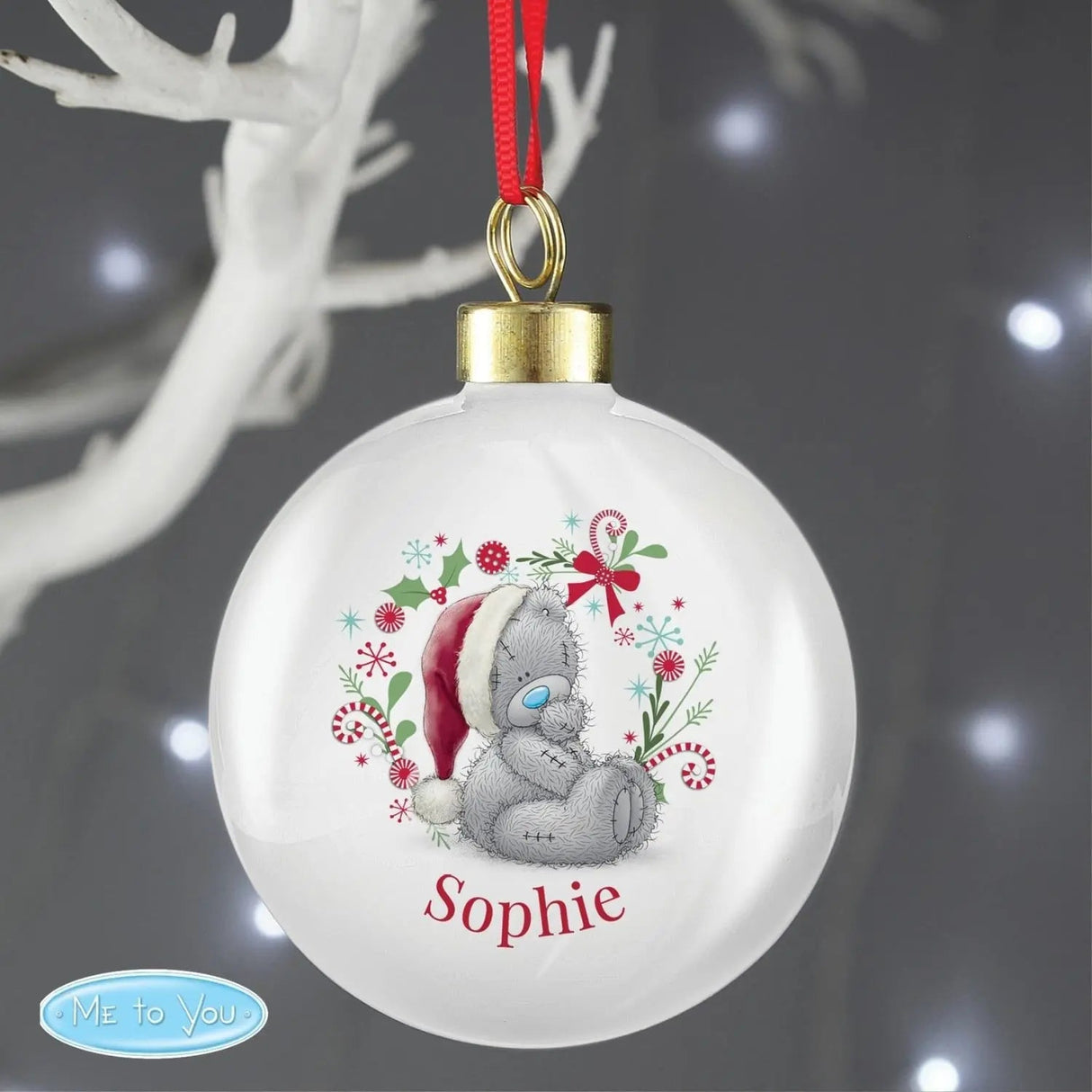 Personalised Me To You Christmas Bauble: 2 - Christmas Baubles