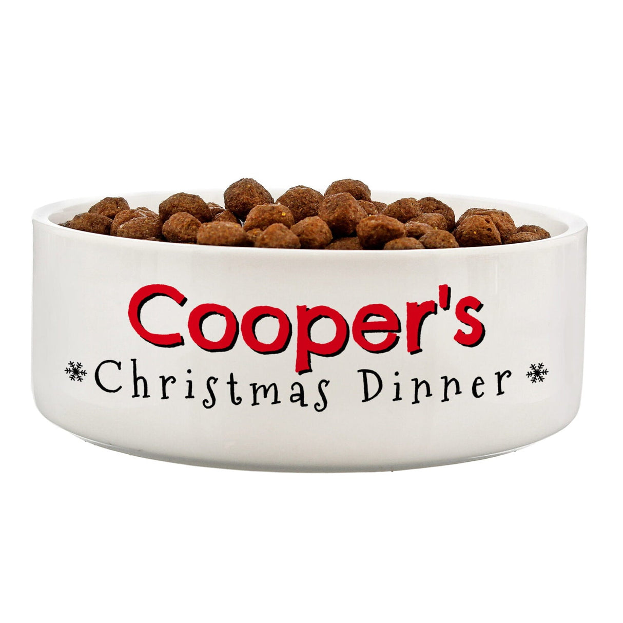 Personalised Christmas Dinner 14cm Medium Pet Bowl: 4 - Pet Products By Gift Moments