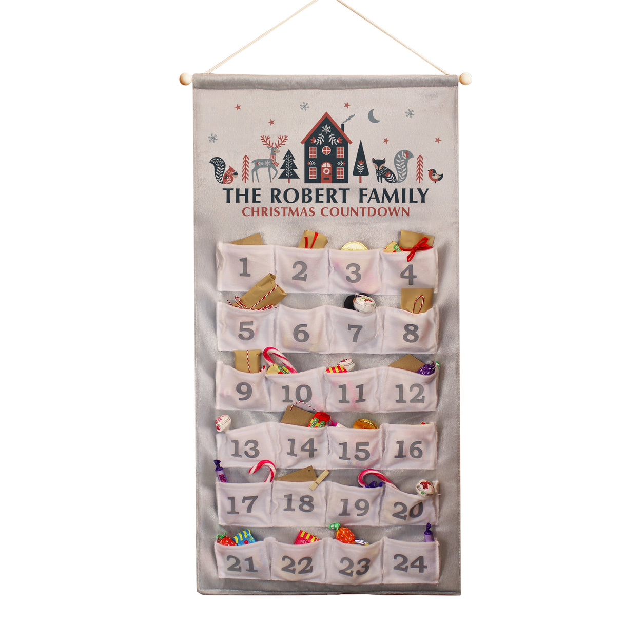Personalised Christmas Home Advent Calendar - Shop Advent Calendars At Gift Moments - 6