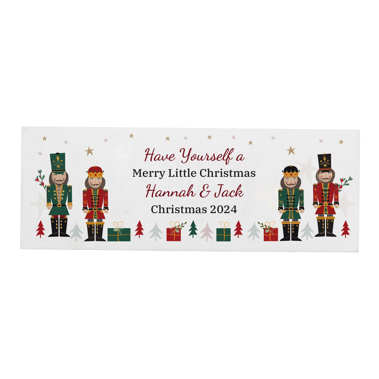 Personalised Christmas Nutcracker Wooden Mantel Ornament - Shop Christmas Decorations At Gift Moments - 5
