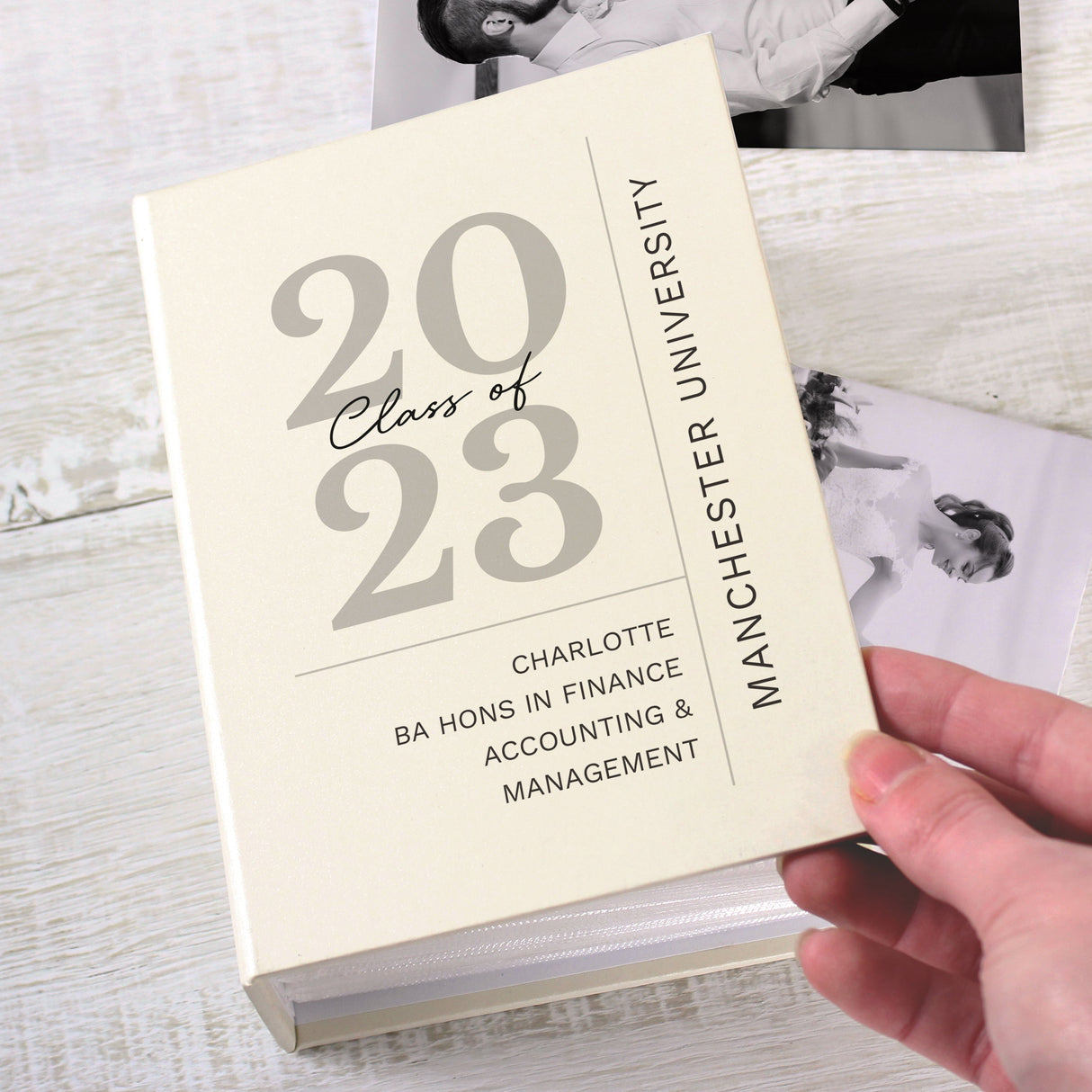 Personalised Class of Graduation 6x4 Photo Album with Sleeves - Shop Photo Albums At Gift Moments - 3