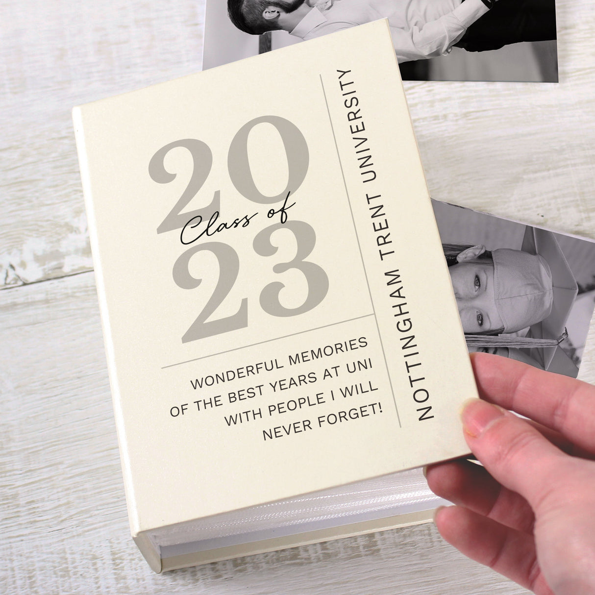 Personalised Class of Graduation 6x4 Photo Album with Sleeves - Shop Photo Albums At Gift Moments - 4