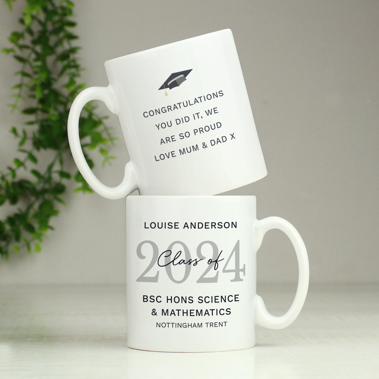 Personalised Class of Graduation Mug: 4 - Mugs By Gift Moments