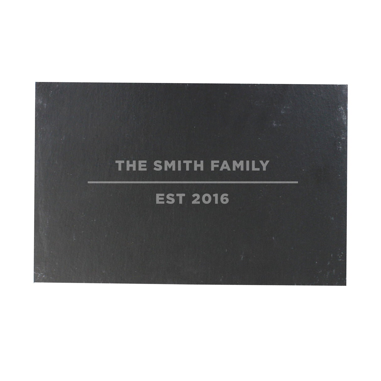 Personalised Classic Slate Rectangle Placemat: 2 - Placemats By Gift Moments