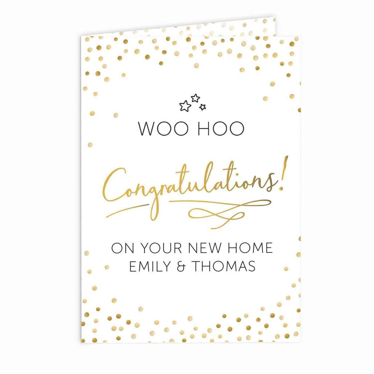 Personalised Congratulations Card: 3 - Greeting Cards By Gift Moments